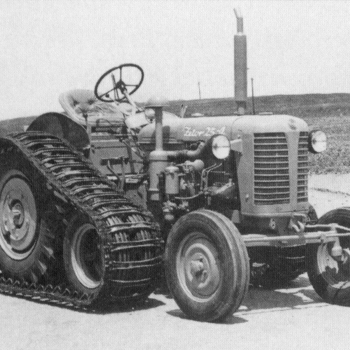 Traktor Zetor 25 polopás